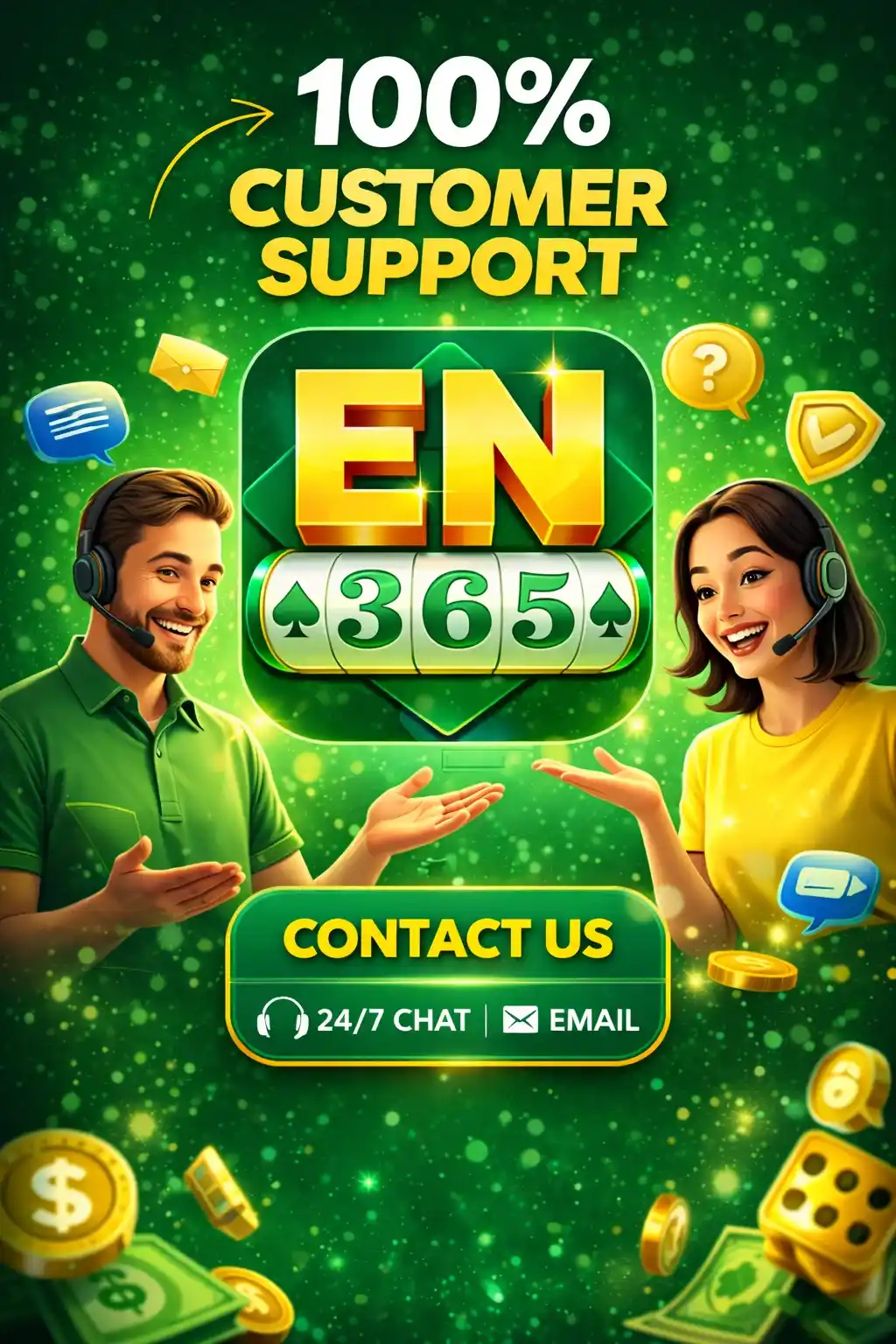Customer Support on EN365